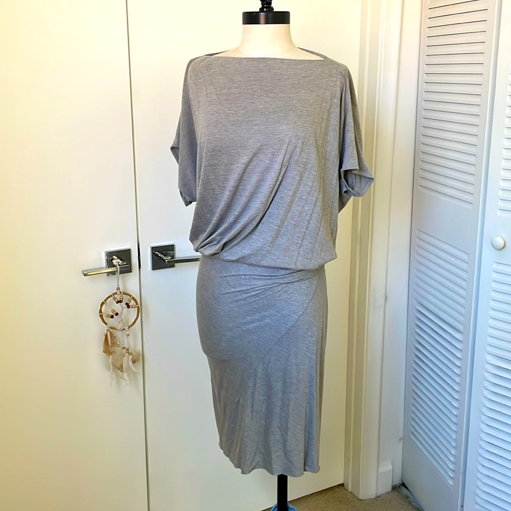 ALL SAINTS Heather Grey Dress